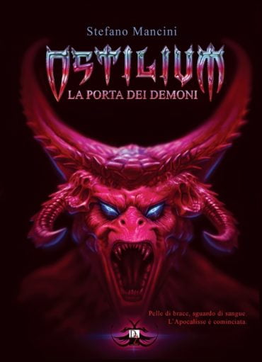 La copertina di Ostilium - La porta dei demoni realizzata da Livia De Simone.