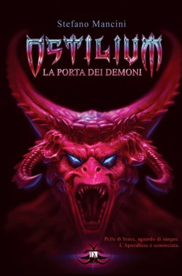 La copertina di Ostilium - La porta dei demoni realizzata da Livia De Simone.