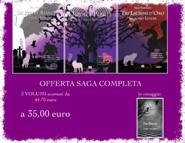 Offerta saga: immagine per l'offerta della saga Io sono Lunar, cover realizzate da Livia De Simone