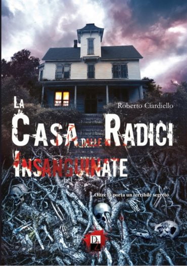 La copertina de La casa dalle radici insanguinate, realizzata da Livia De Simone.