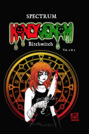 La copertina del secondo volume della serie Bitchwitch, realizzata da Spectrum.
