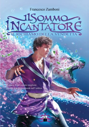 La copertina de Il sommo incantatore-Il richiamo della vendetta, realizzata da Antonello Venditti.