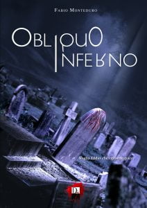 Copertina di Obliquo inferno, realizzata da Fabio Monteduro.
