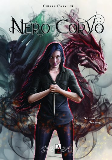 La copertina di Nero Corvo, realizzata da Livia De Simone.