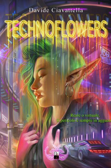 La copertina di Technoflowers, realizzata da Antonello Venditti.