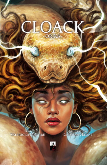 La copertina di Cloack-Orixà, realizzata da Cristiana Leone.