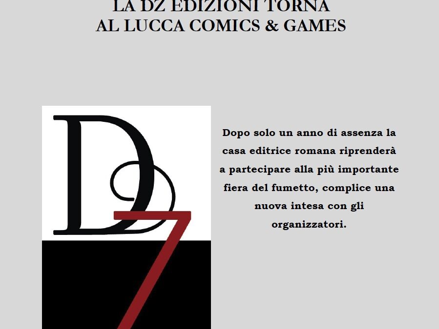 La DZ torna a Lucca Comics&Games 2026